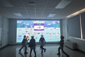 The right technology can use the excitement and fun of physical activities to reinforce learning concepts through movement.