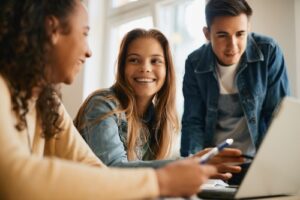 Online learning offers career-related courses in high school and helps students narrow their career pathways and choices.